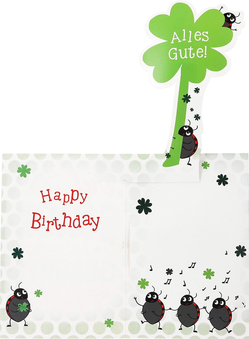 Jump Outs Musikkarte " Viel Glück zum Geburtstag"