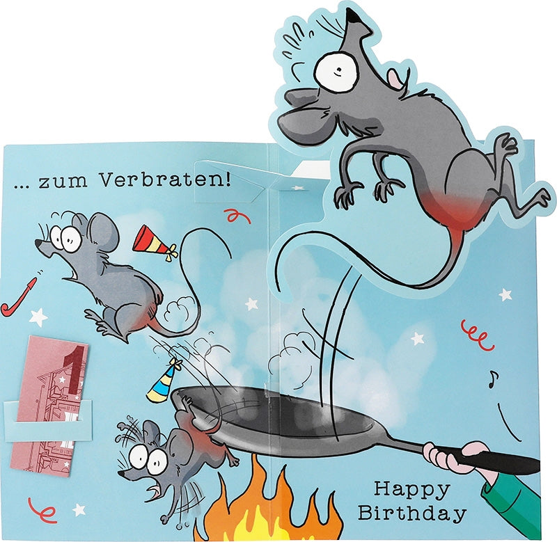 Jump Outs Musikkarte "Ein paar Mäuse"