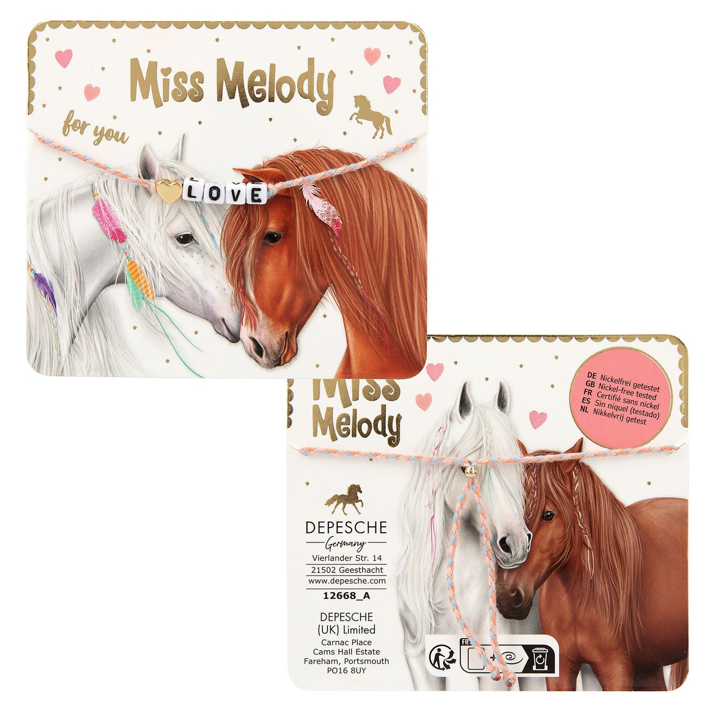 Miss Melody Armband mit Statement
