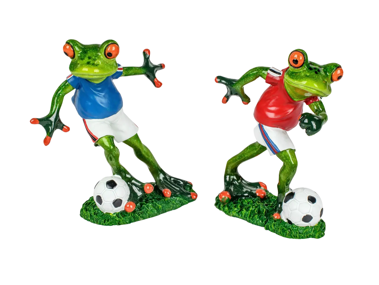 Formano Frosch Fußballer, hellgrün - Froschhausen
