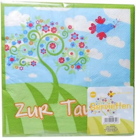 Servietten zur Taufe