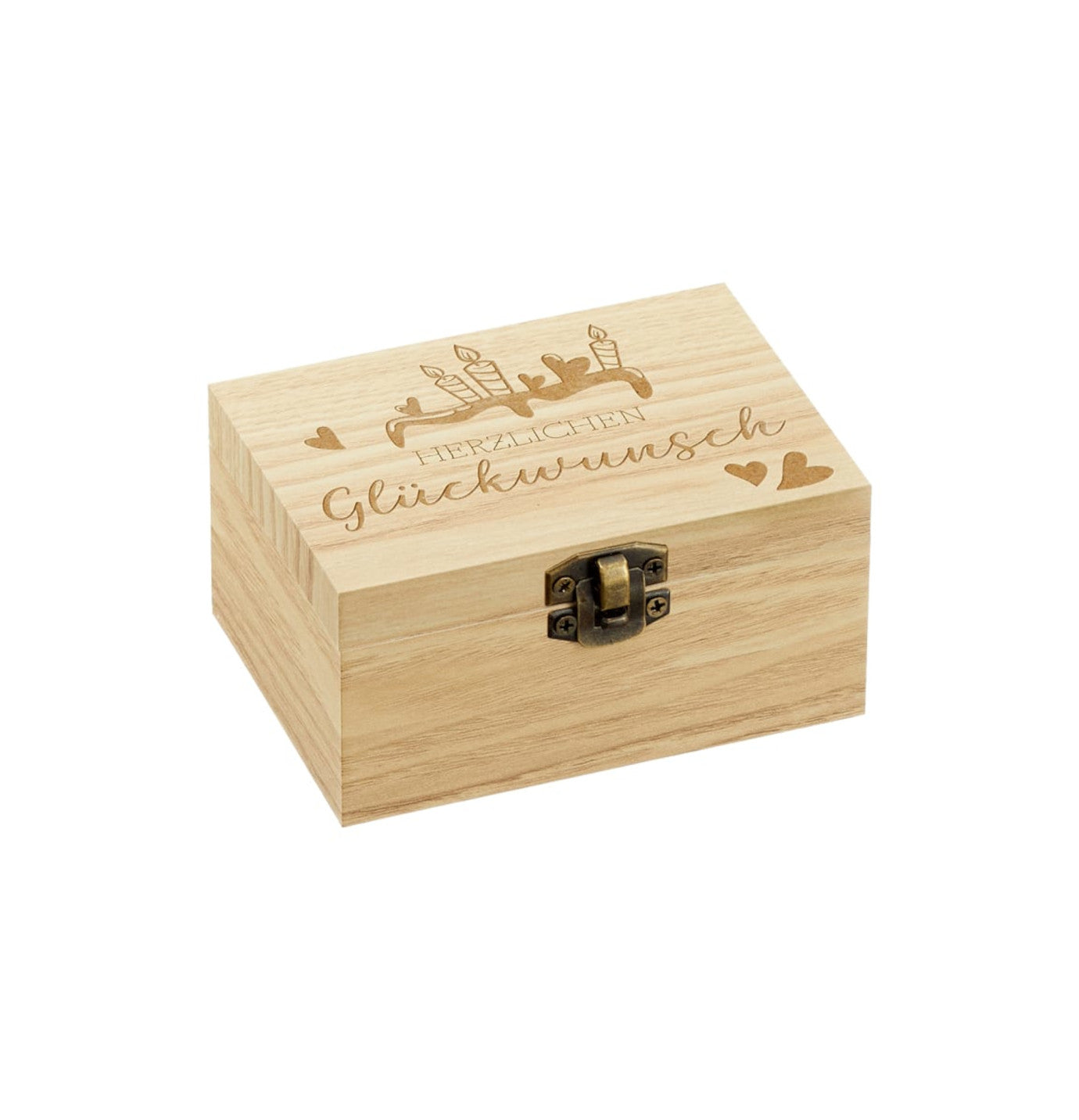 Geschenkbox mit Spieluhr zum Geburtstag