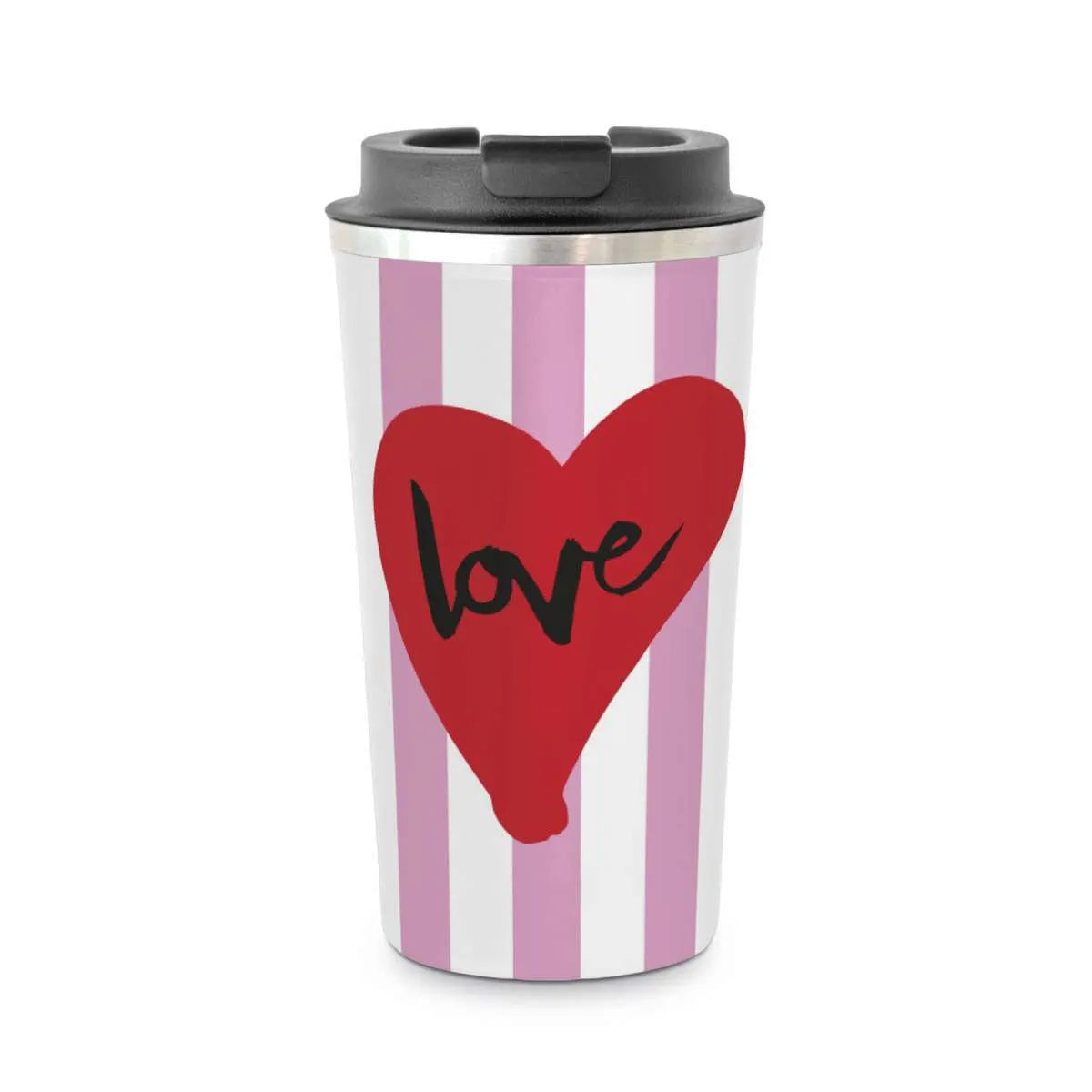ppd Edelstahl-Thermobecher "Love"