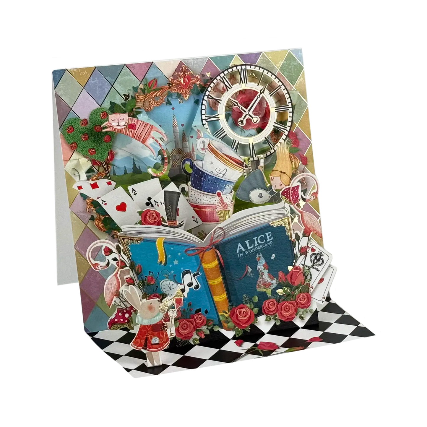 Pop-up Karte "Alice im Wunderland" von Pictura