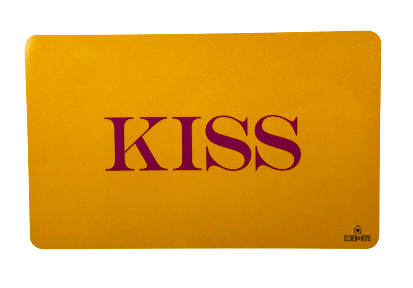 ppd Frühstücksbrettchen "Kiss"