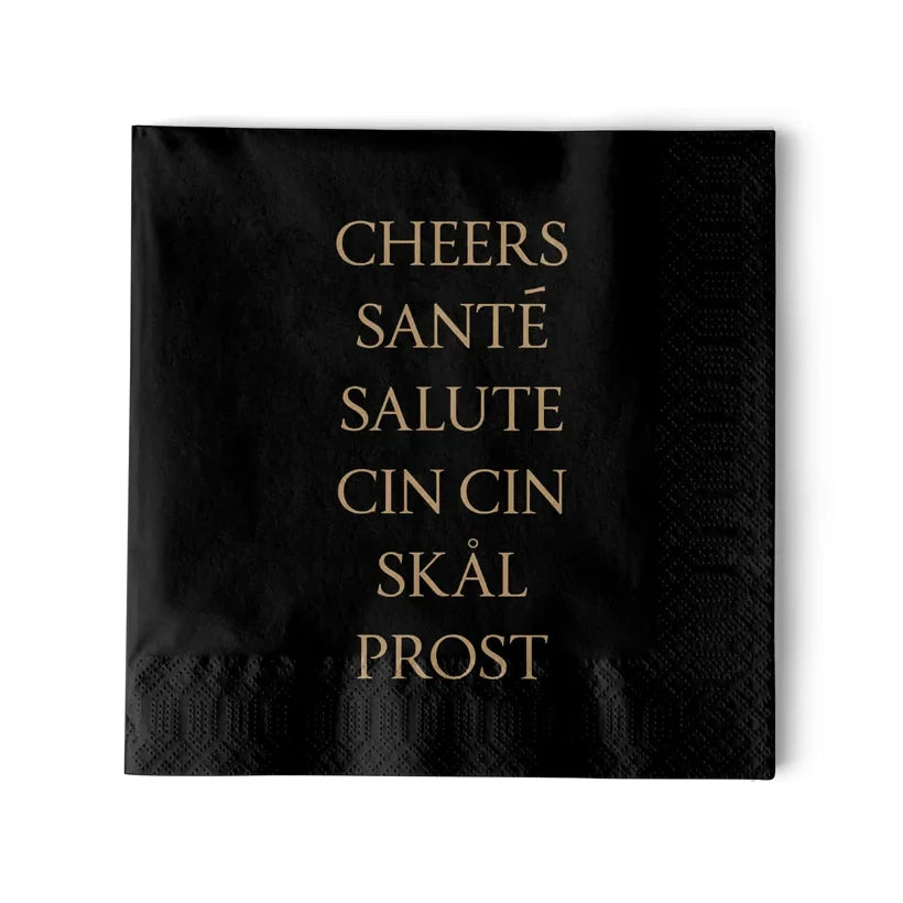 ppd Servietten “Cheers Prost”, 20 Stück, 25 x 25 cm