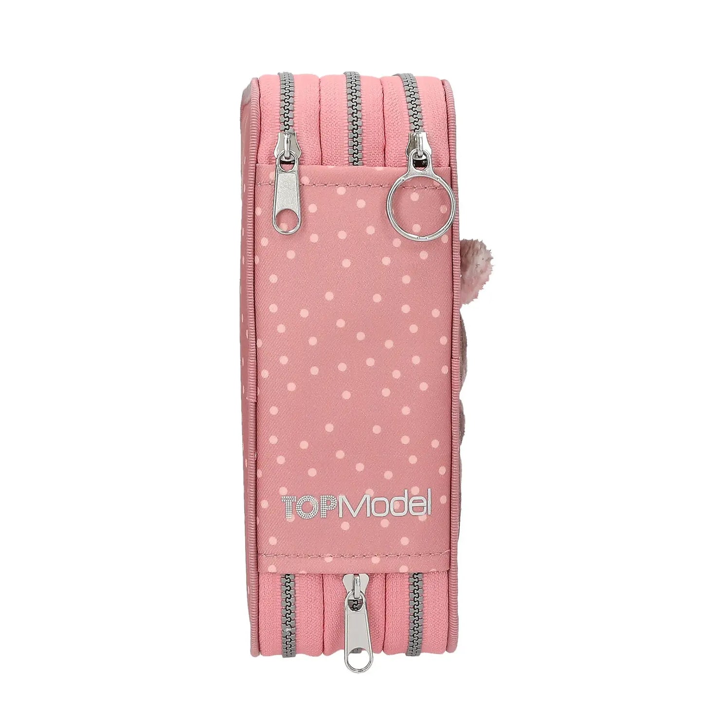 TOPModel 3-Fach Federtasche JUICY mit Affen-Applikation, Bodenansicht