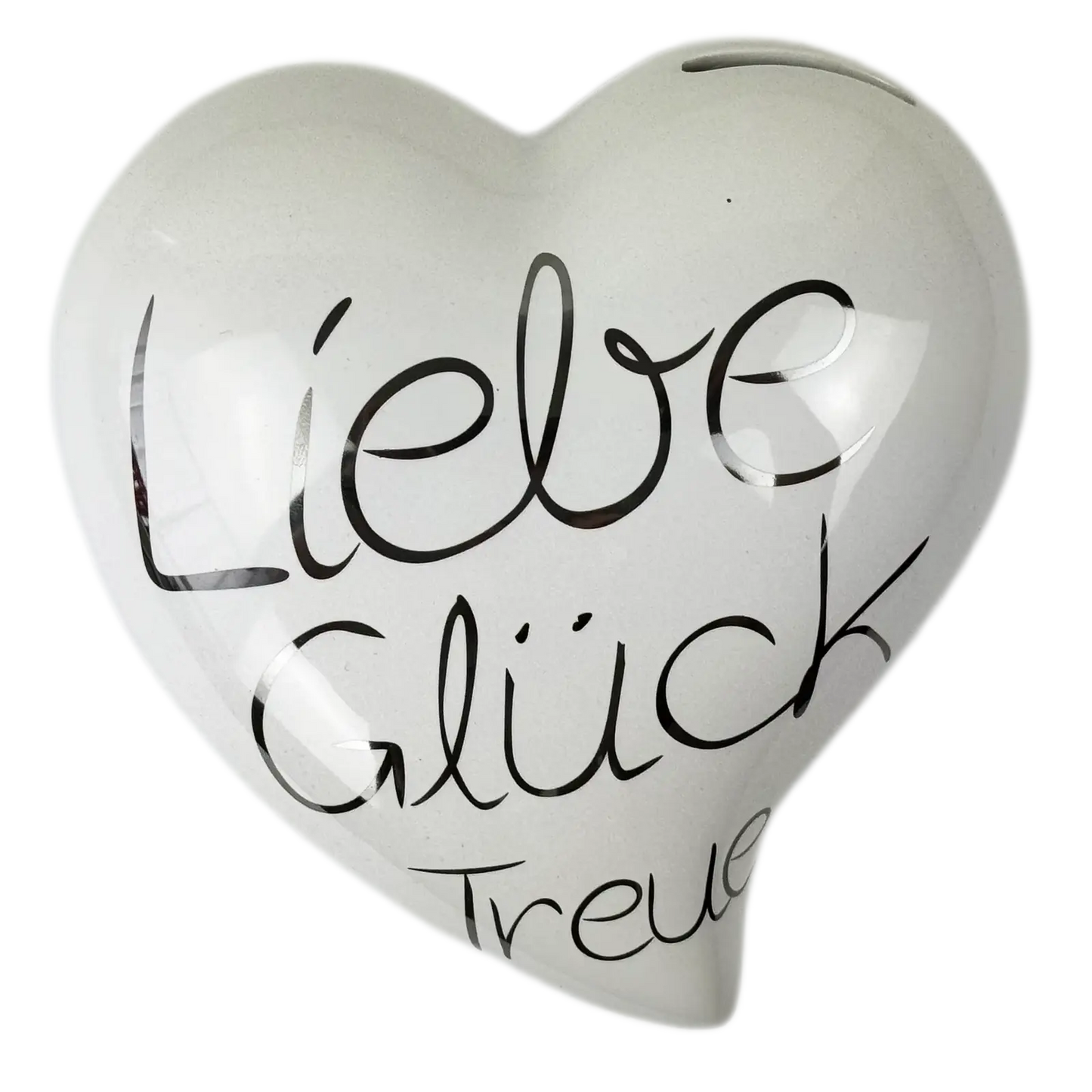 Herz-Spardose "Liebe" aus Porzellan