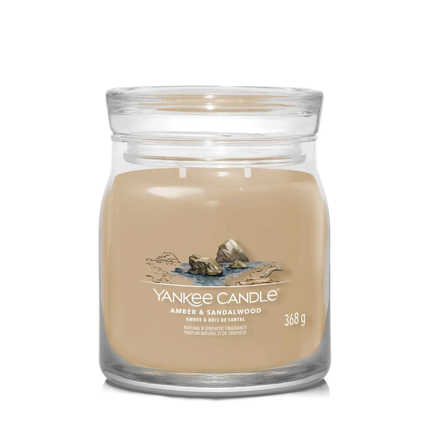 Yankee Candle Duftkerze - Amber & Sandalwood