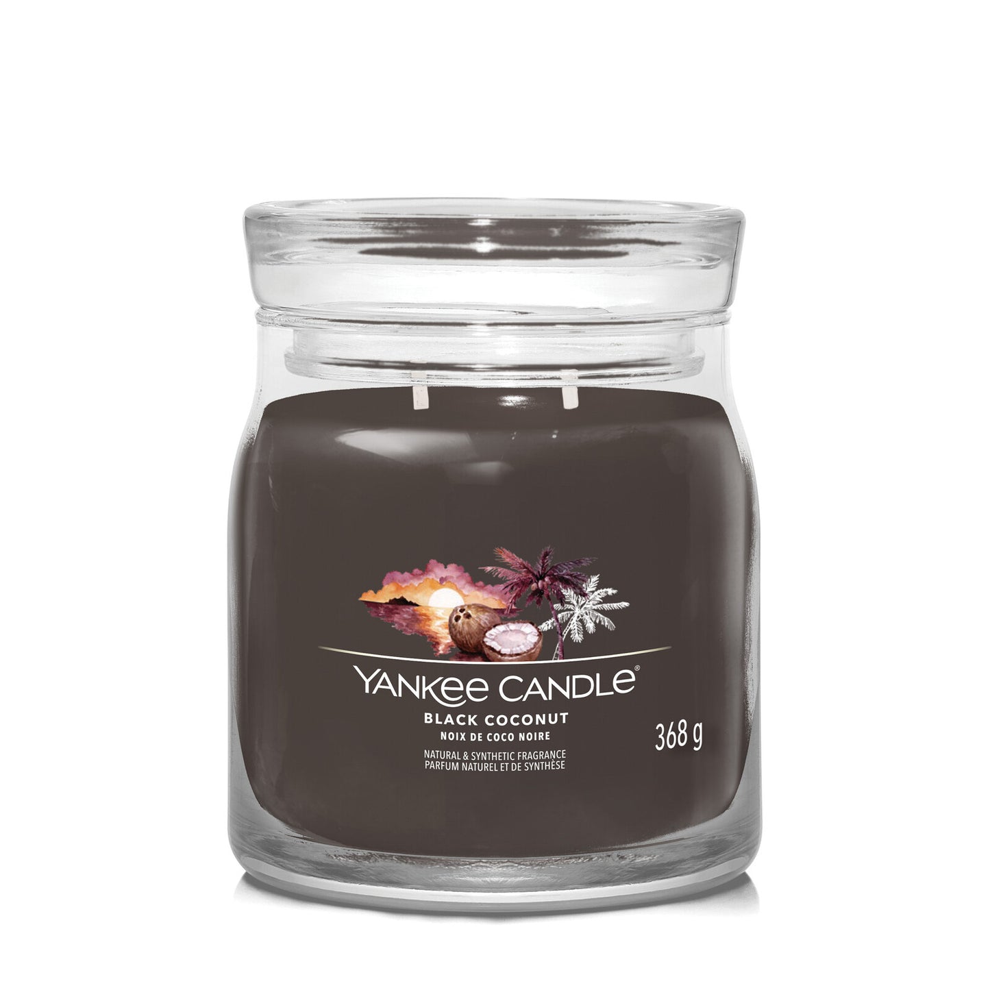 Yankee Candle Duftkerze - Black Coconut