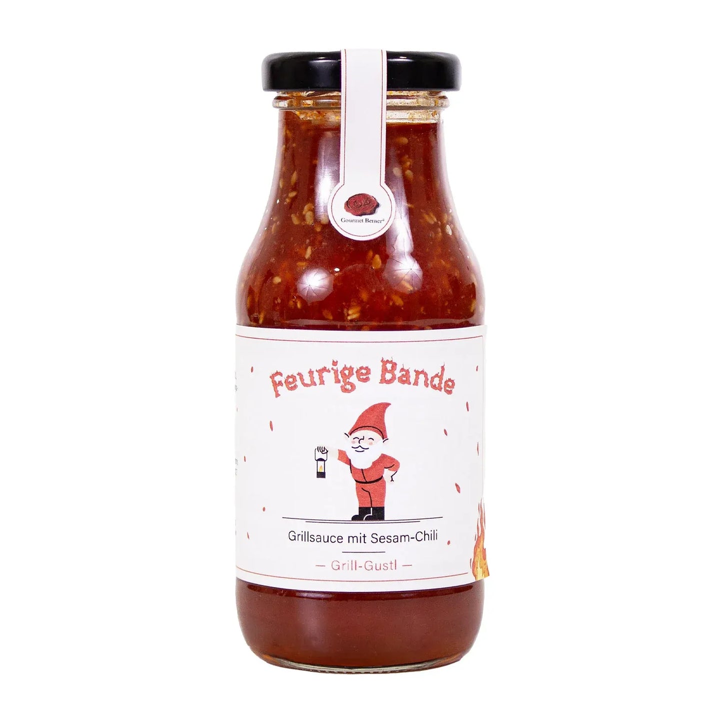 Gourmet Berner® Grillsause mit Sesam-Chili "Feuerige Bande" – Grill-Gustl