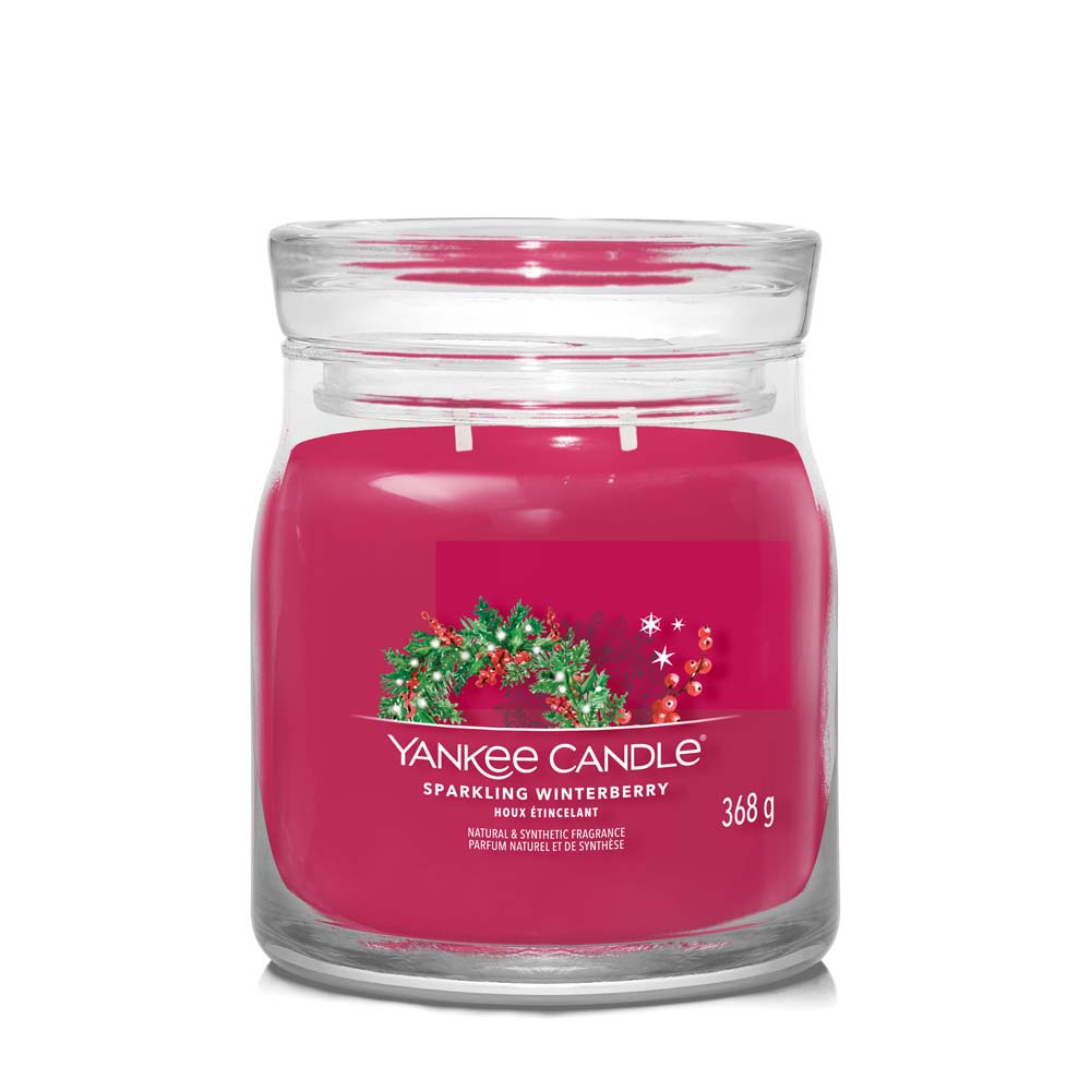 Yankee Candle Duftkerze - Sparkling Winterberry