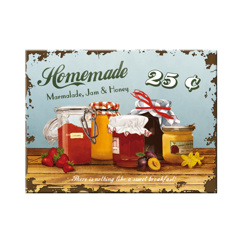 Nostalgic-Art Blechmagnet - Homemade Marmalade *