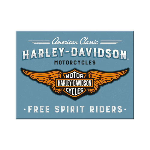 Nostalgic-Art Blechmagnet - Harley-Davidson Logo