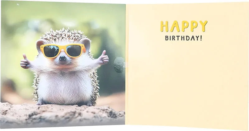3D Musikkarte "Cool bleiben! Das beste Alter ist jetzt!"