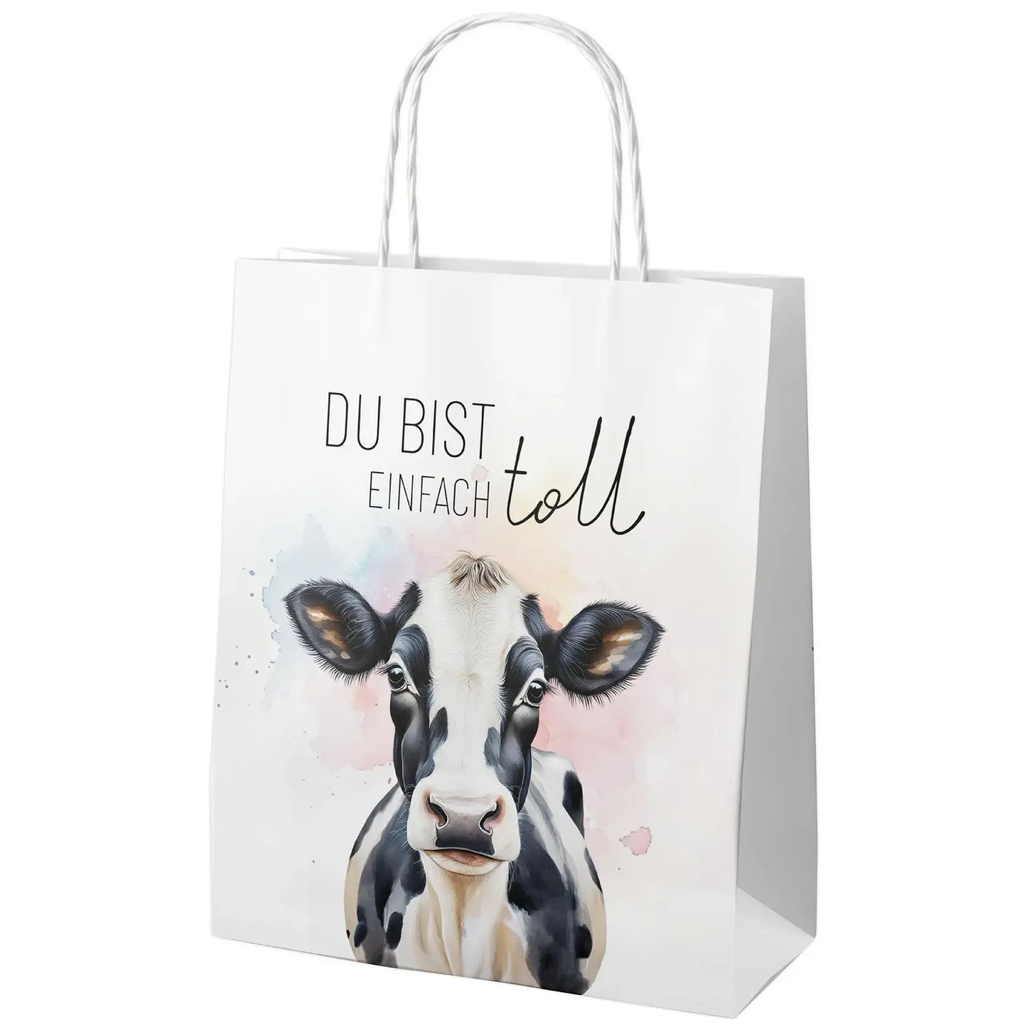 Geschenk für Dich - Geschenktüte "Kuh" - Du bist einfach toll