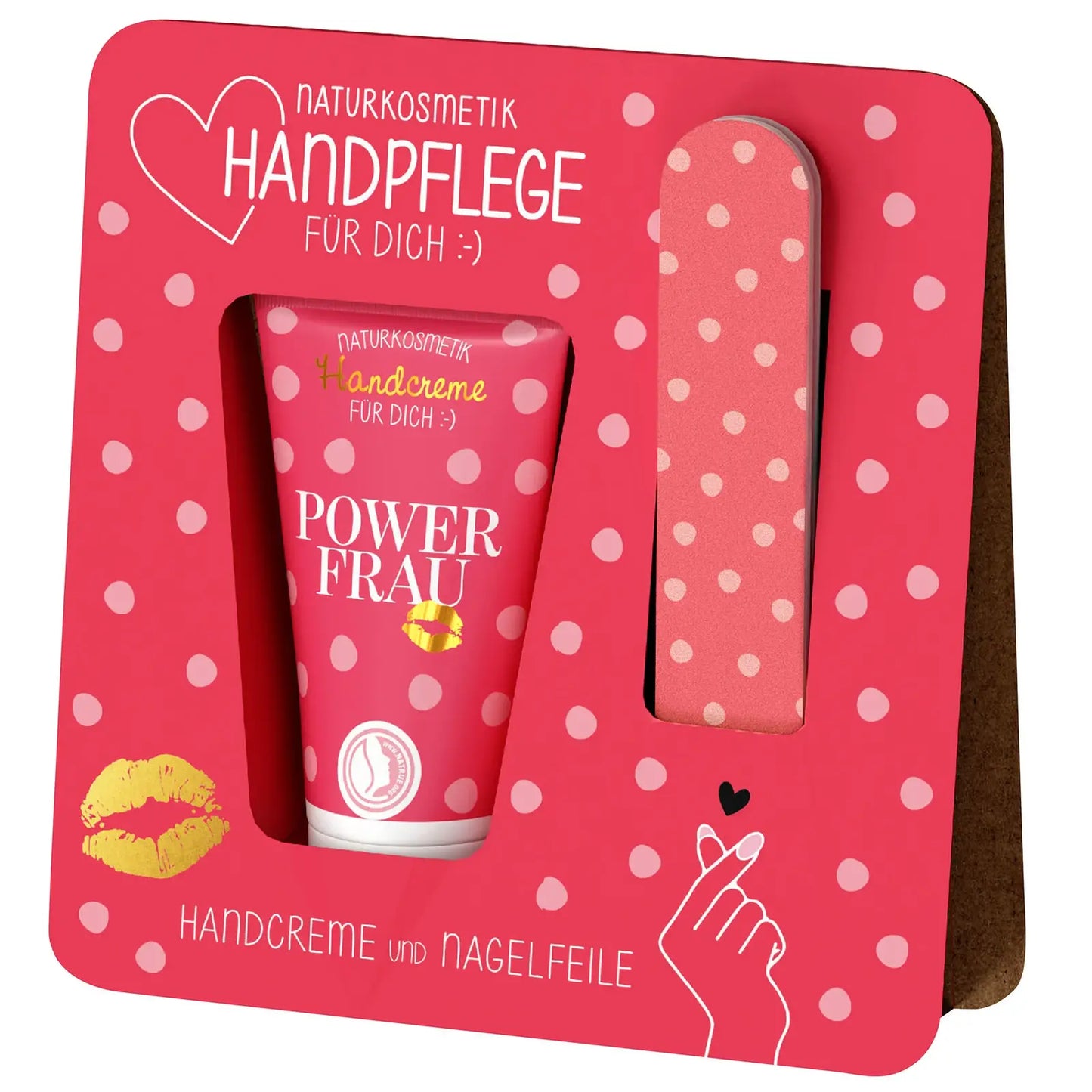 Geschenk für Dich - Handpflege-Set "Powerfrau" - Kussmund
