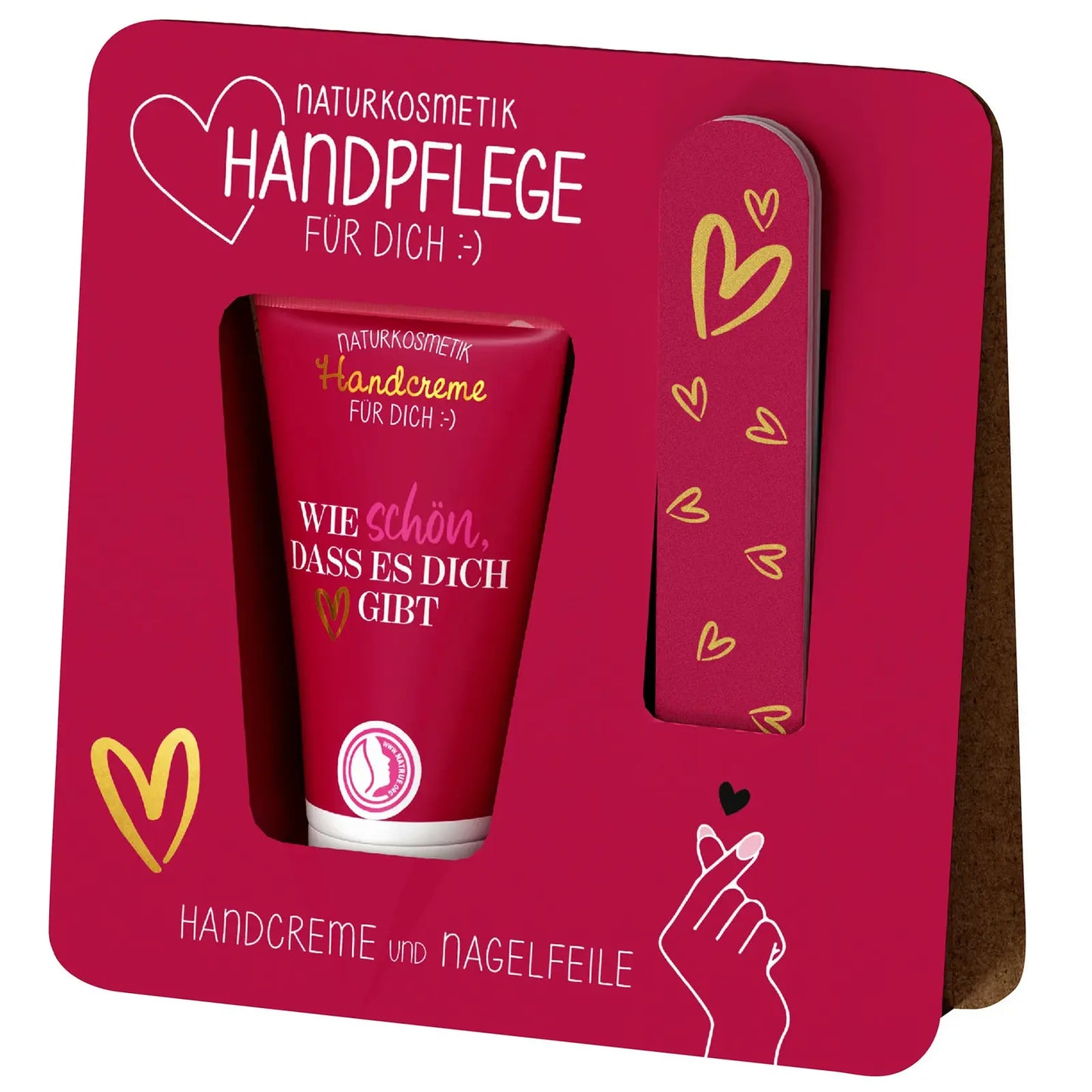 Geschenk für Dich - Handpflege-Set "Schön" - Herz