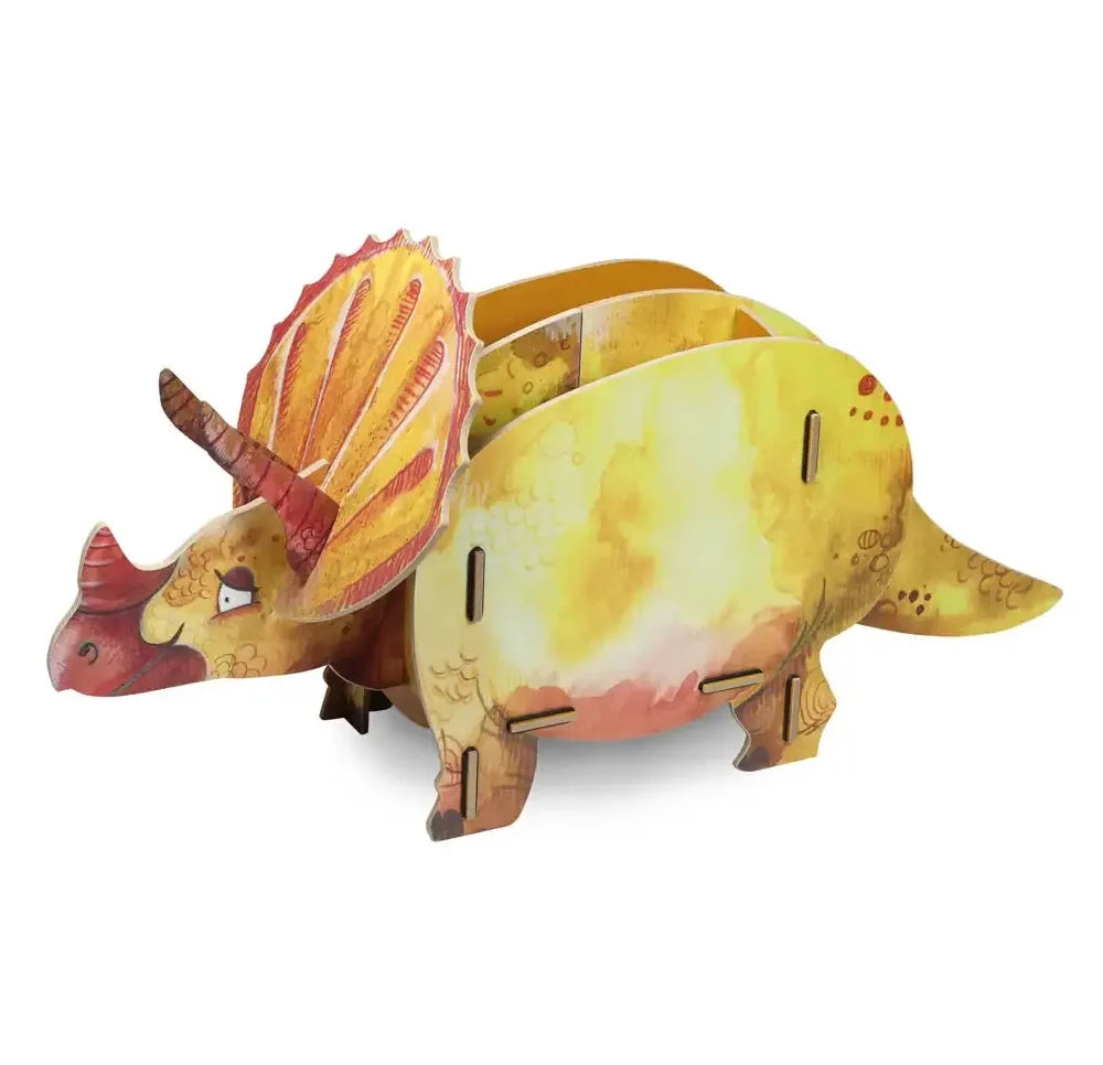 WERKHAUS Spielzeugkiste Dino Triceratops