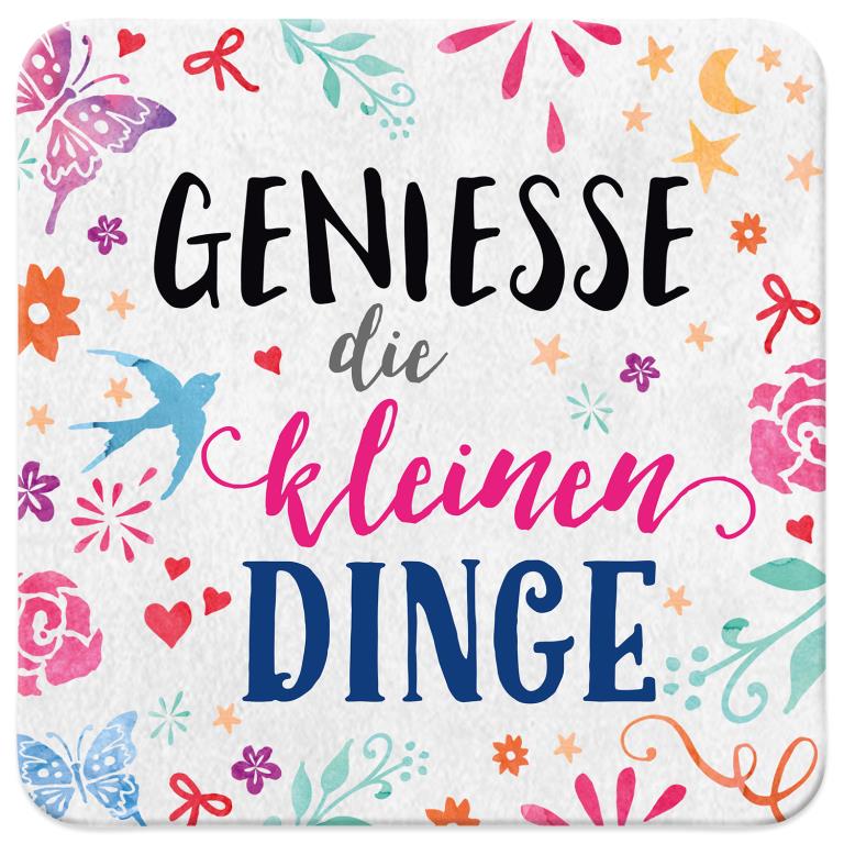 Sheepworld Untersetzer "Geniesse die kleinen Dinge"