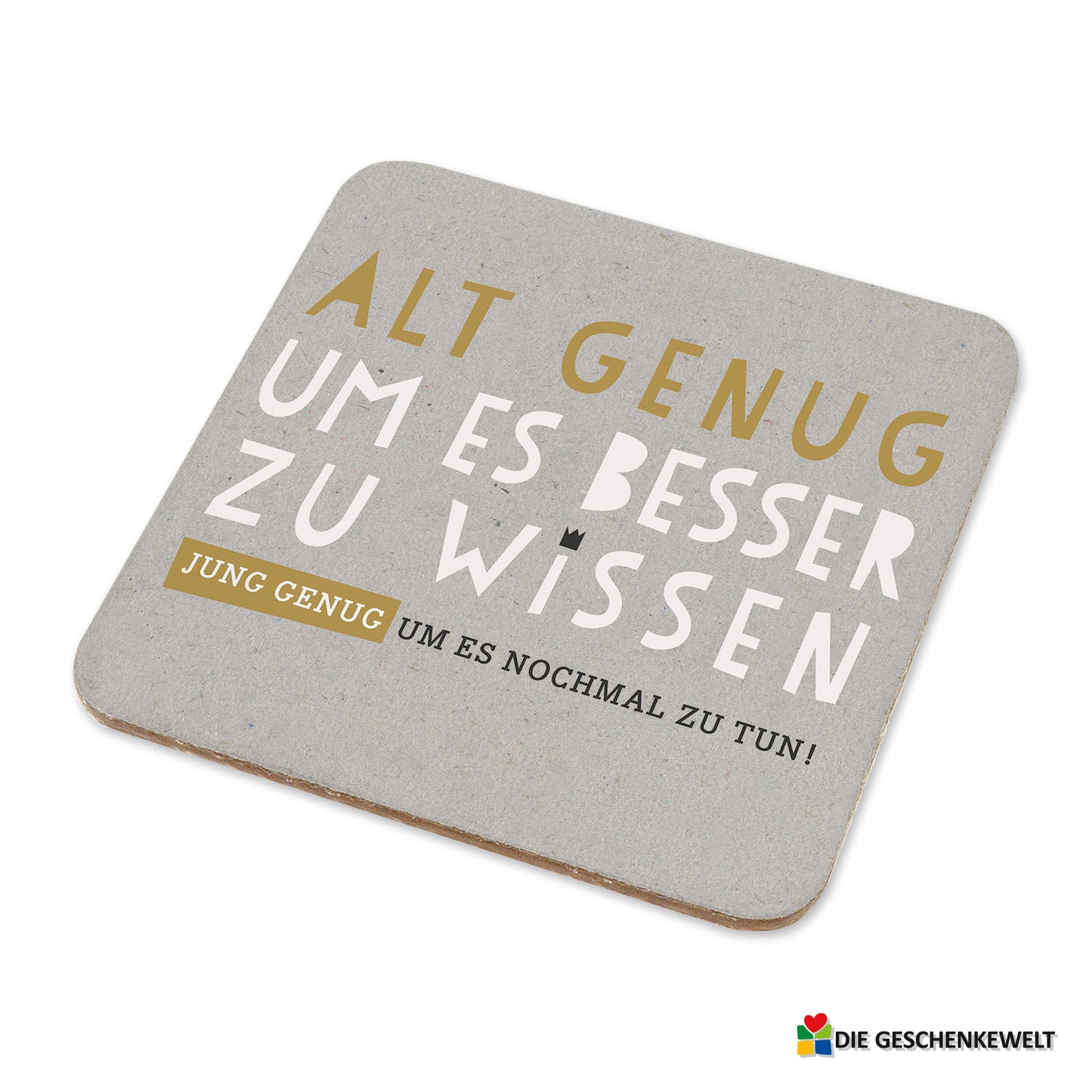 Sheepworld Untersetzer "Alt genug"