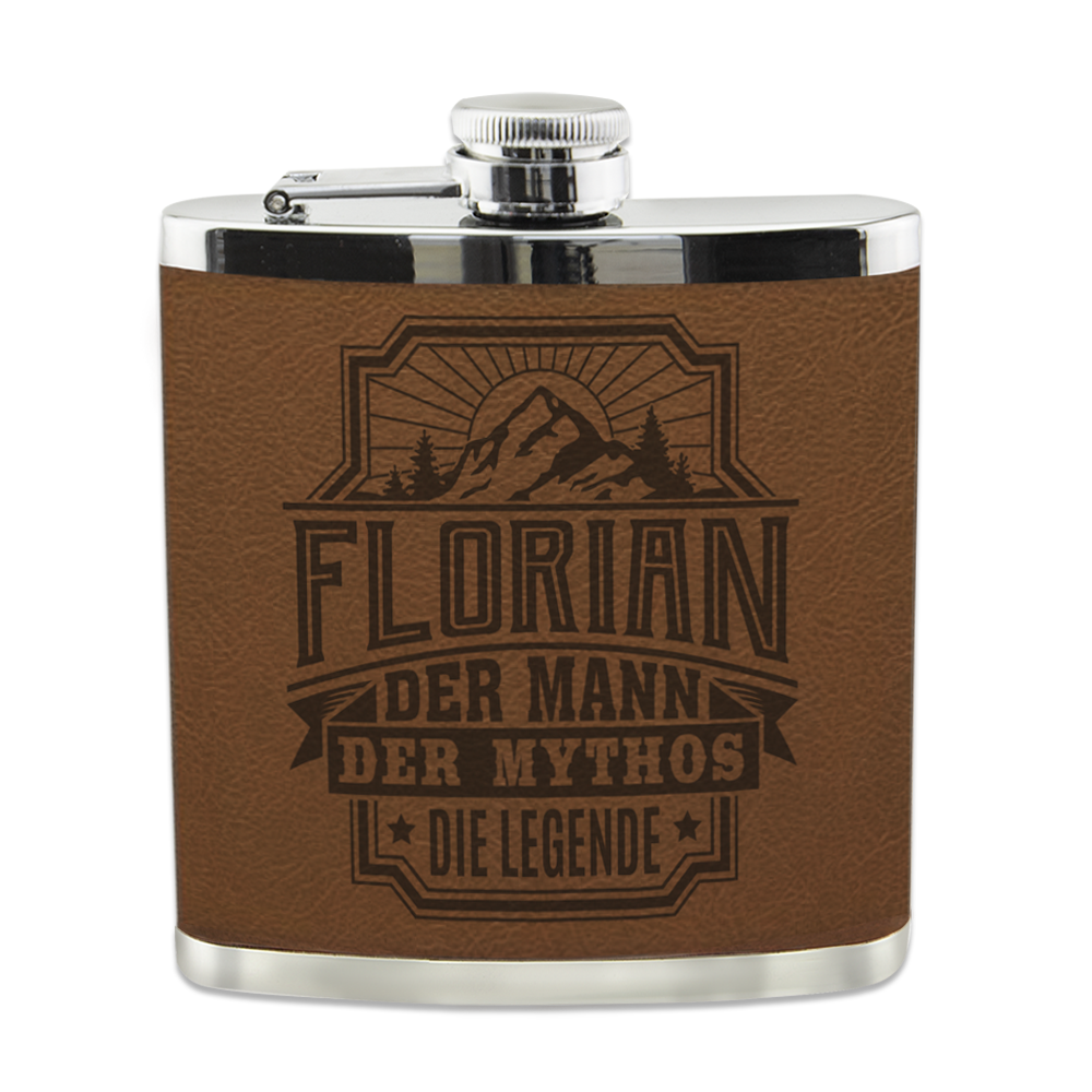Echter Kerl Flachmann - Florian