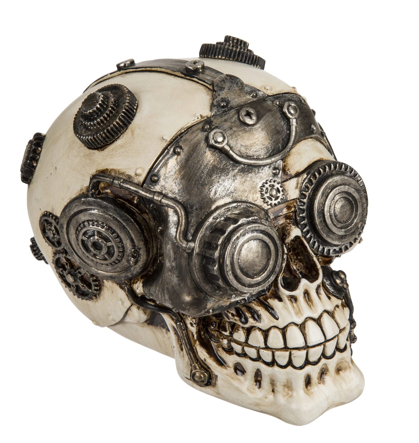 Deko-Totenkopf "Cyborg"