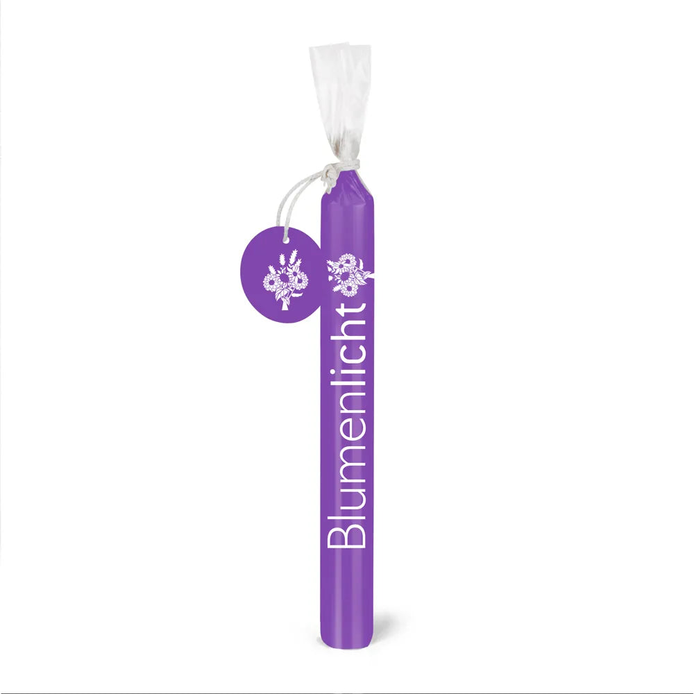 Wünschelicht Blumenlicht Kerze