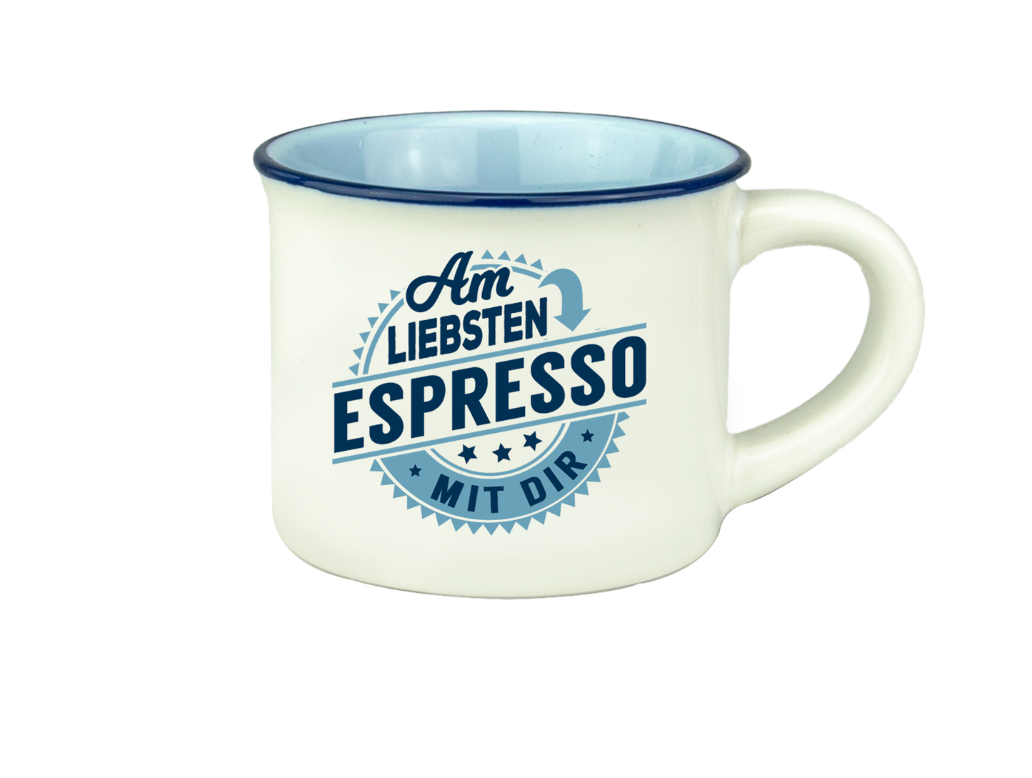 H&H Espresso-Tasse - Am liebsten Espresso mit Dir