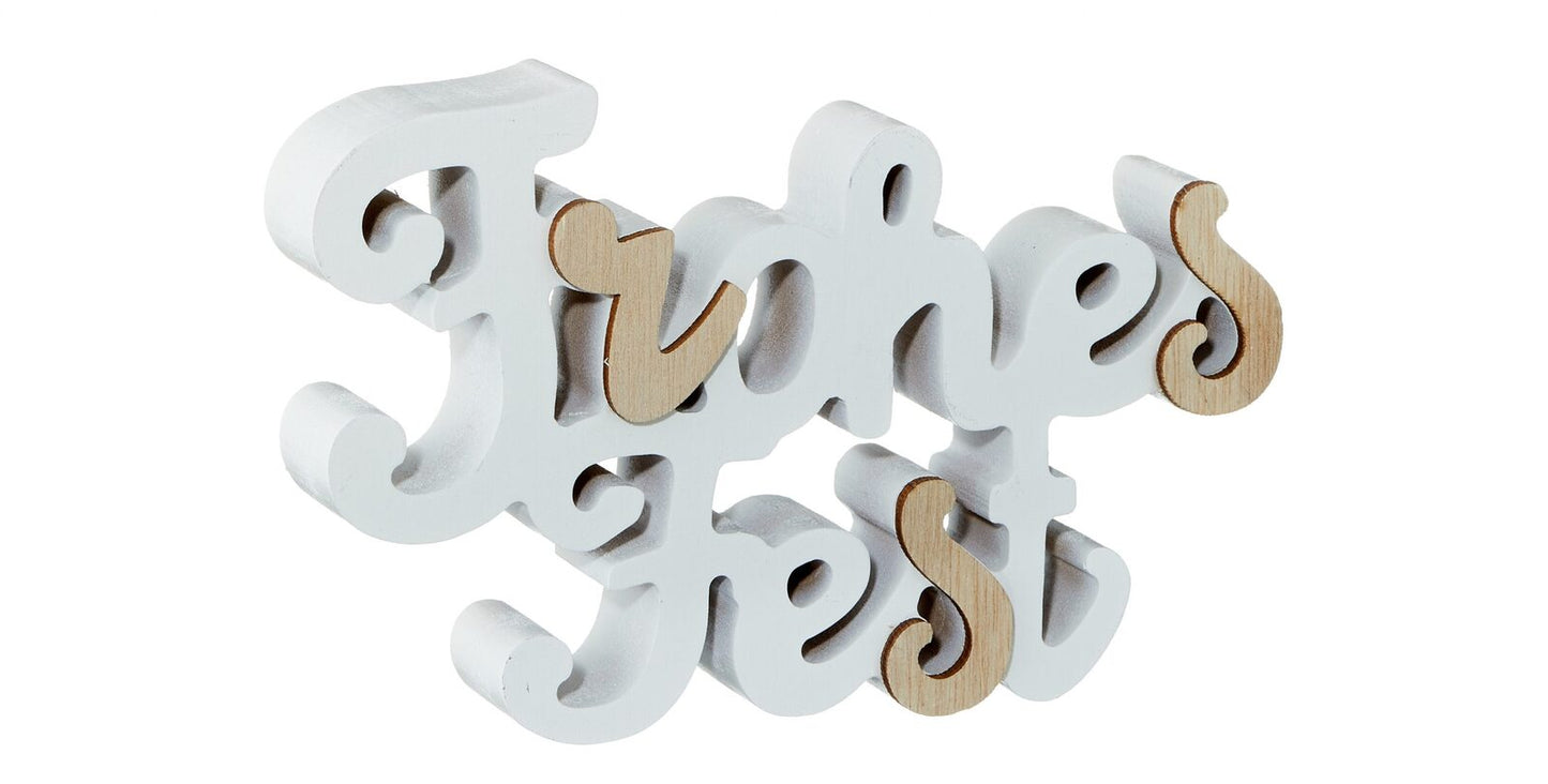 Deko-Schriftzug "Frohes Fest"
