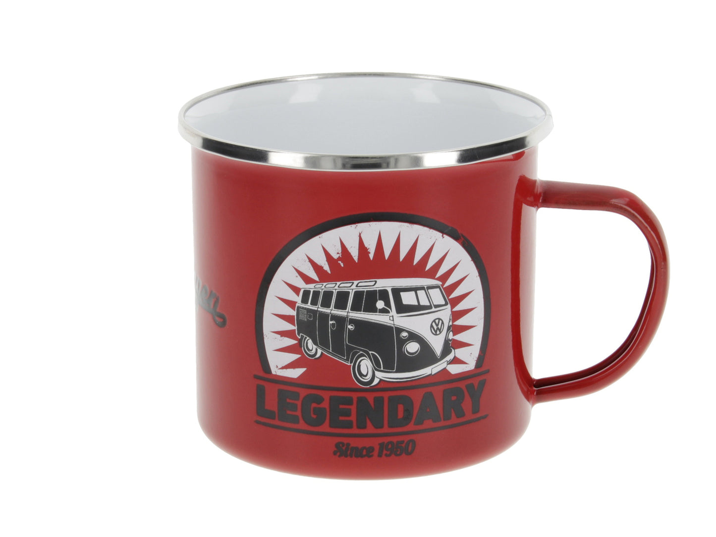 VW T1 Bulli Emaille Tasse - Legendary