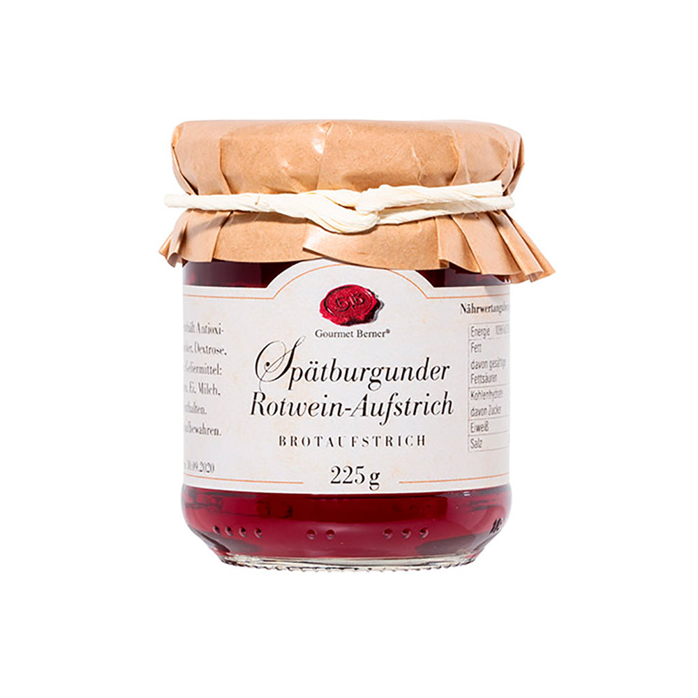 Gourmet Berner® Spätburgunder Rotwein-Aufstrich, 225g