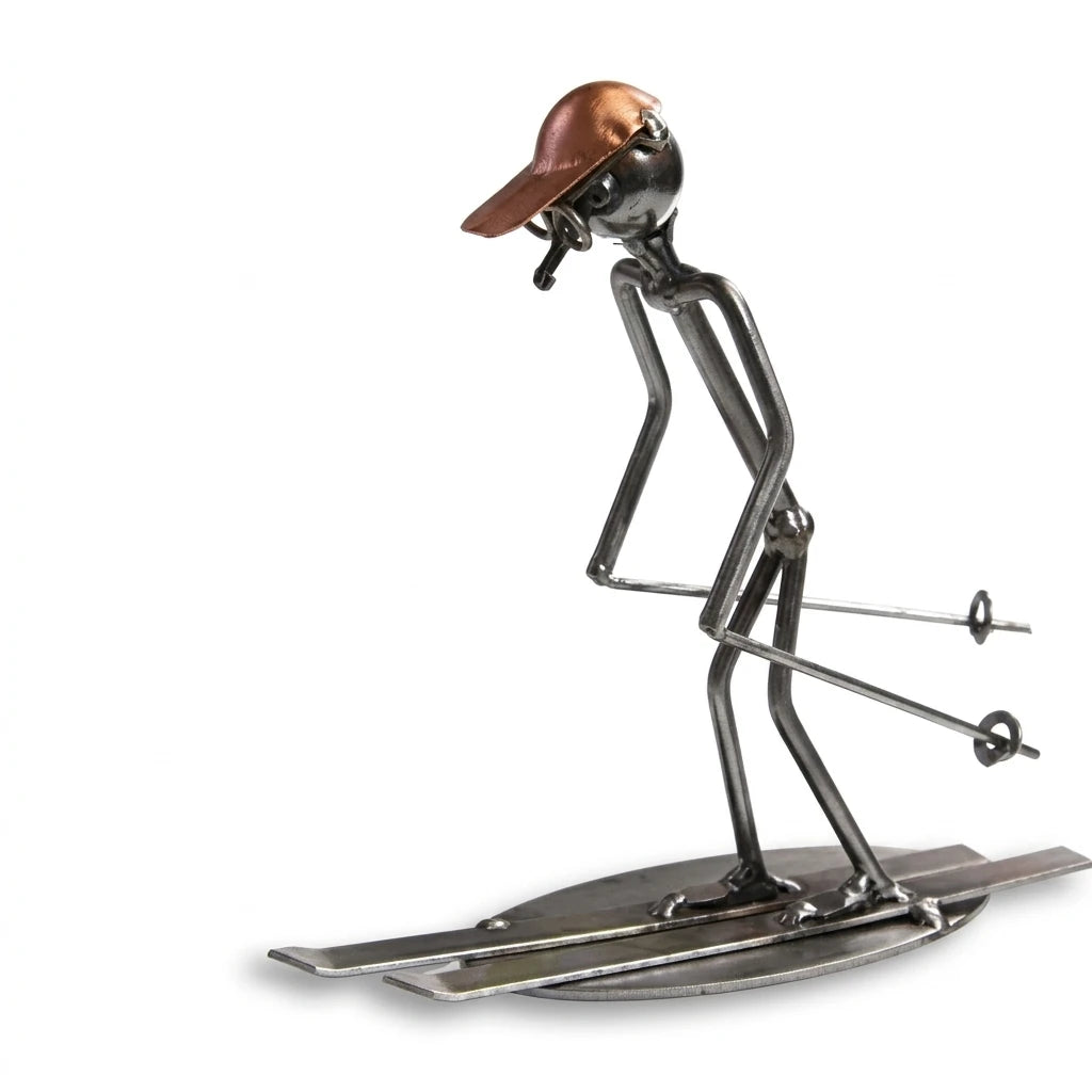 Metallmännchen - Skifahrer - Hinz & Kunst