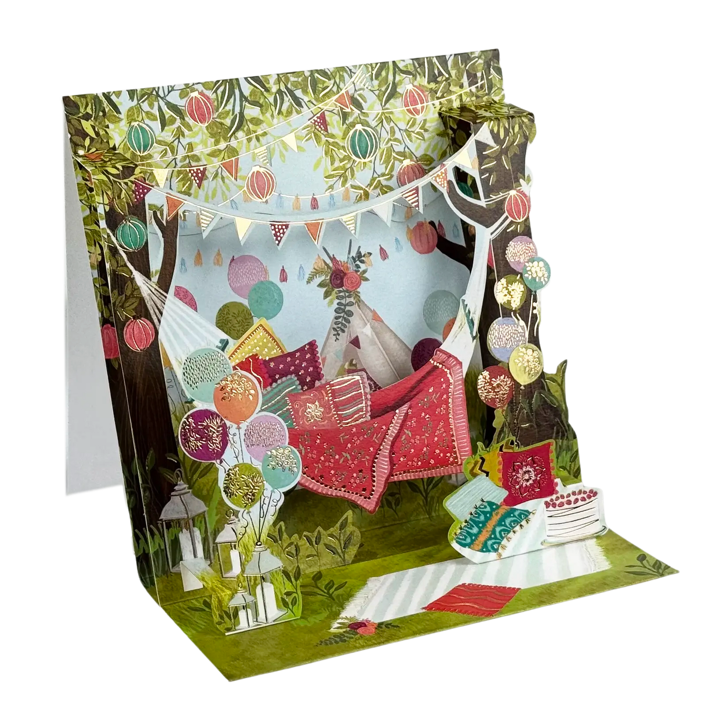 Pictura Pop-up Karte “Sommer im Garten”