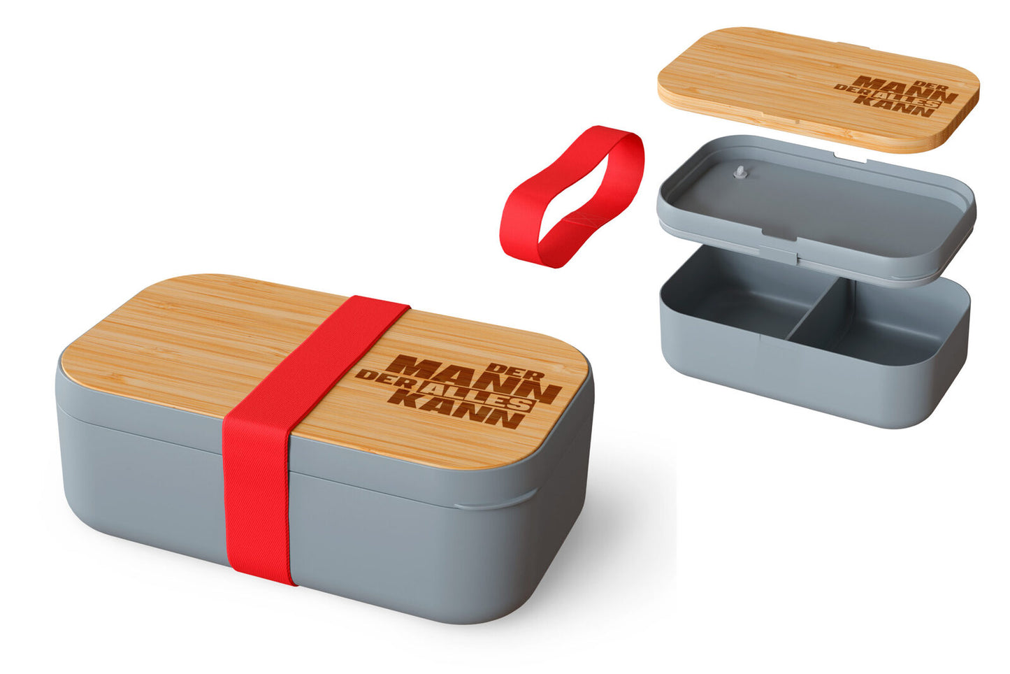 Brotdose "Mann Kann" - Geschenk für Dich - Manntastisch