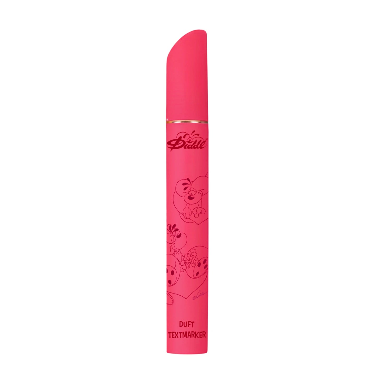 Diddl Duft-Textmarker in Rot