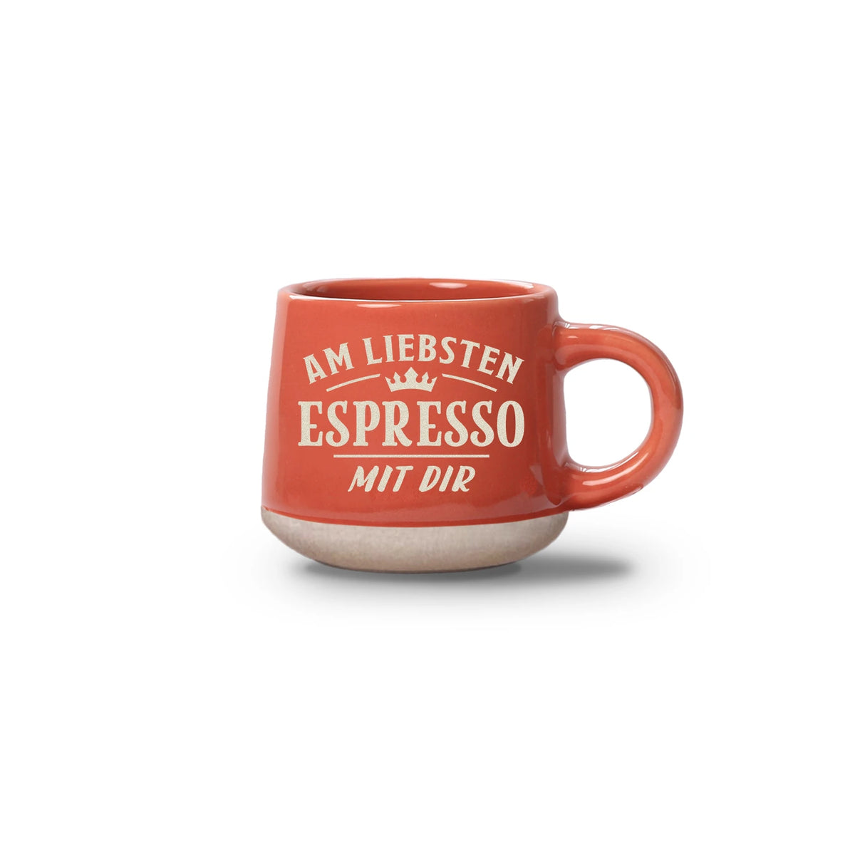 Espressotasse - Am liebsten 60 ml, Rot