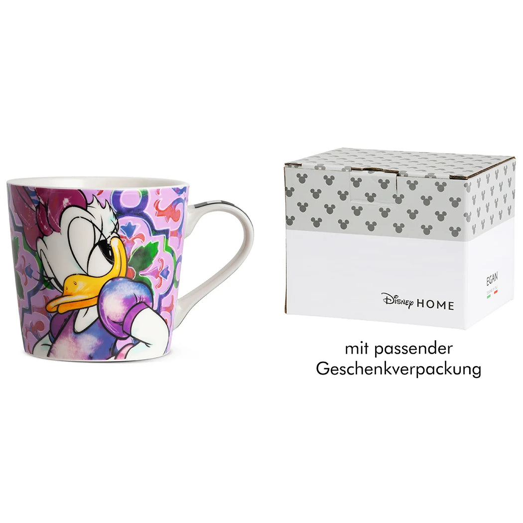 Disney Tasse „Daisy Duck“ aus Porzellan mit Geschenkverpackung