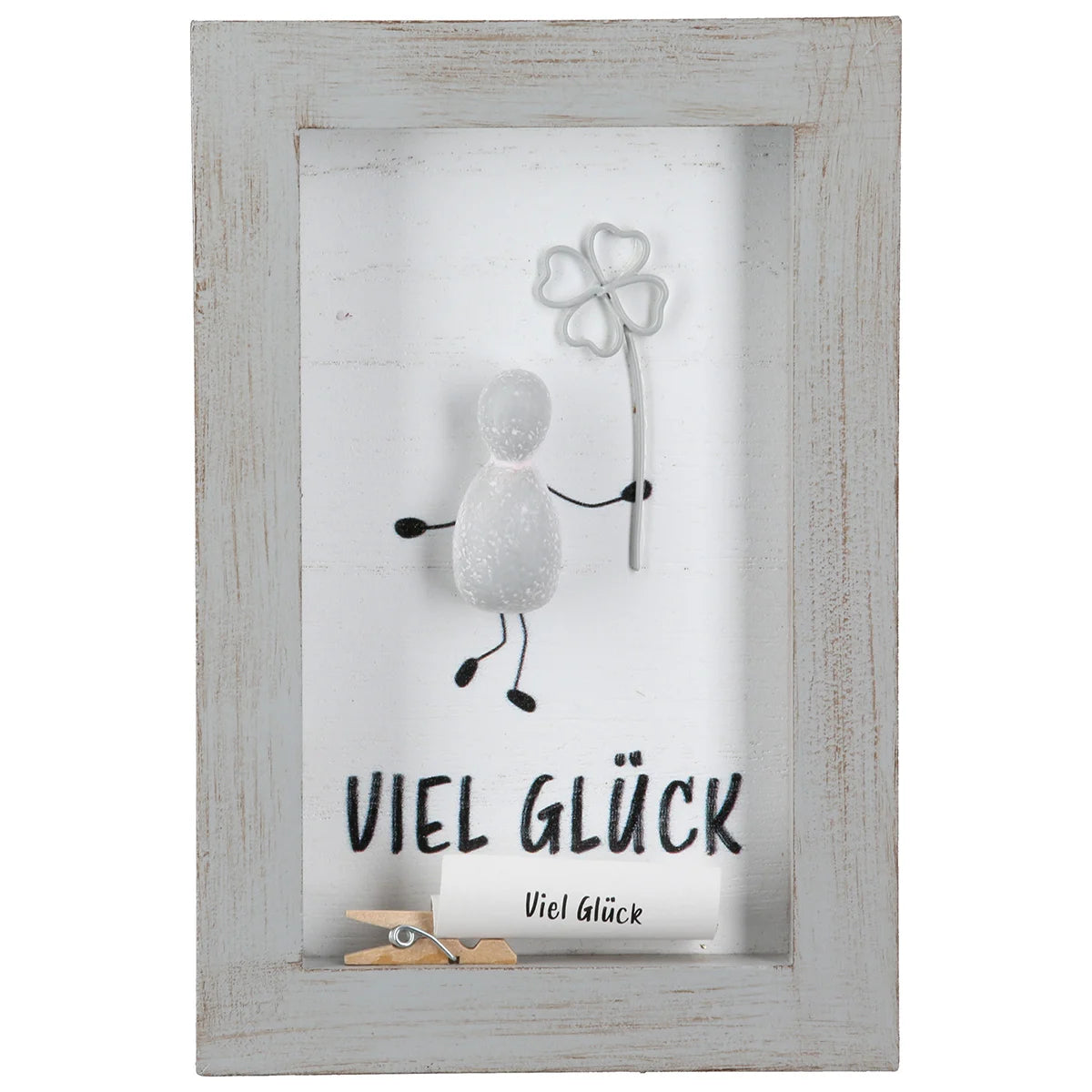 Steinbild „Lots of Love“ mit Spruch
