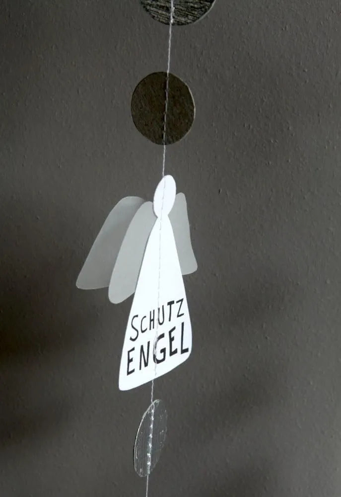 Schutzengelkette "Schutzengel" Silber