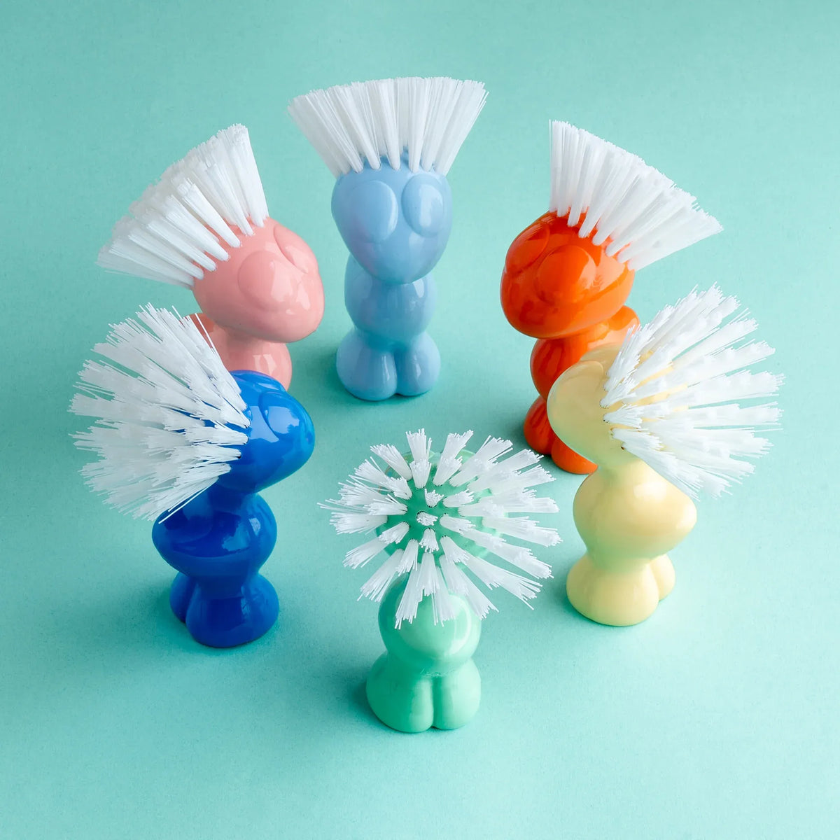 Gemüsebürste TWEETIE aus melaminfreiem Thermoplast alle Farben