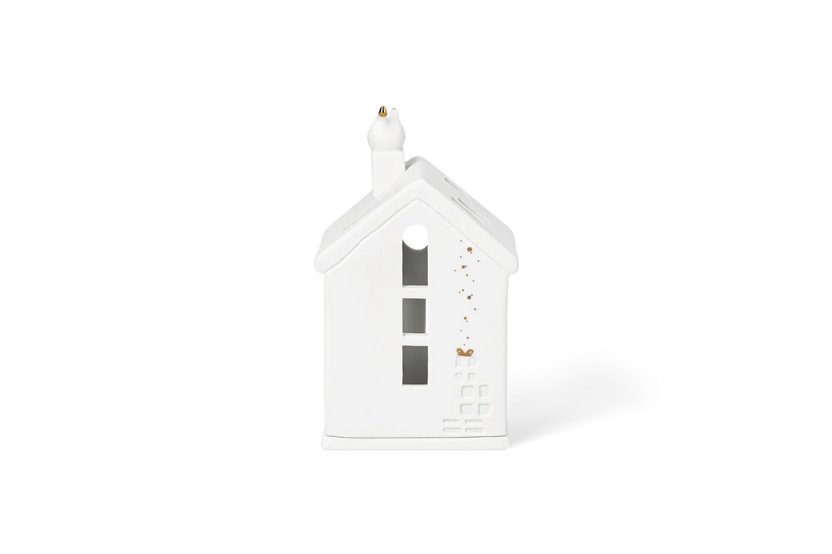 Räder Lichthaus "Santas Füßchen" aus Porzellan