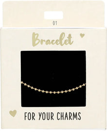 Depesche Armband Gold Kugelkette