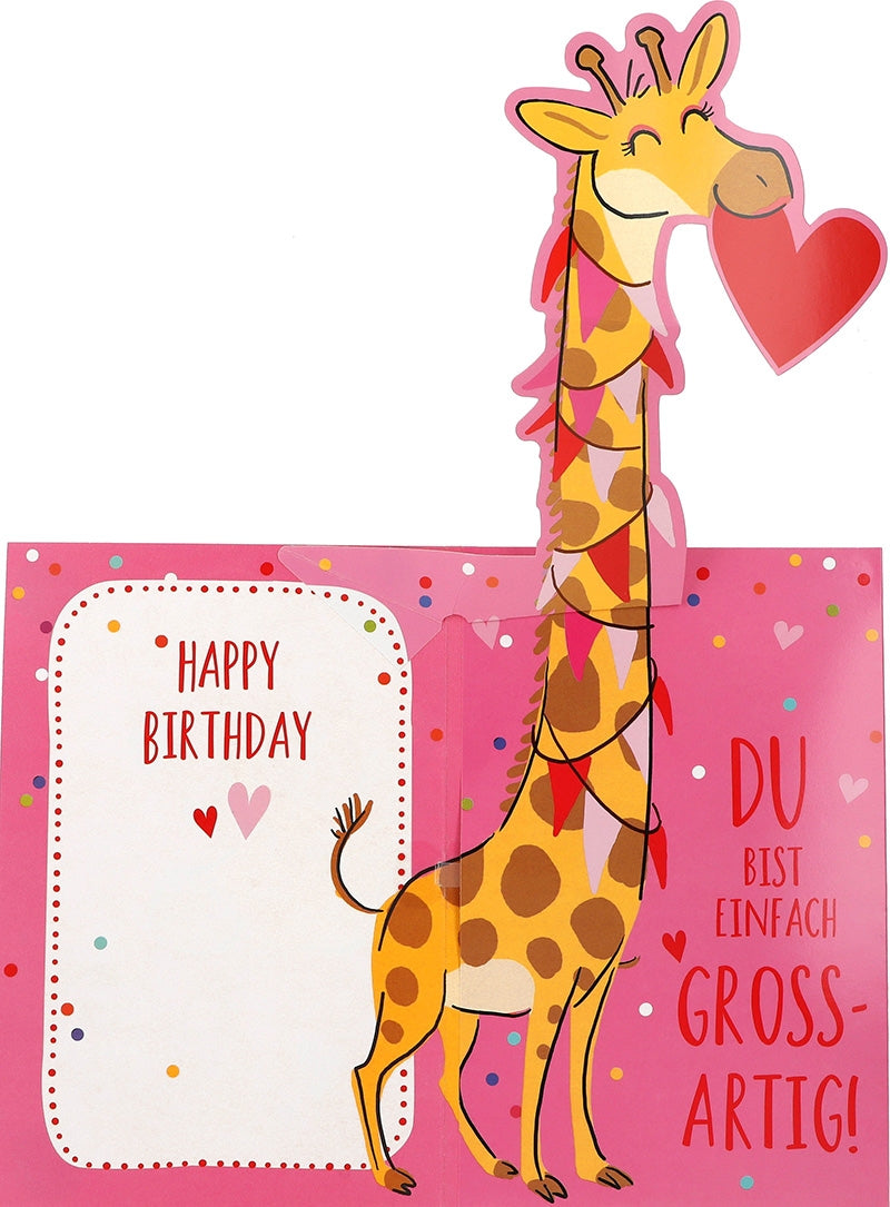 Jump Outs Musikkarte "Alles Liebe - Geburtstag"