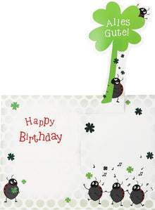 Jump Outs Musikkarte " Viel Glück zum Geburtstag"