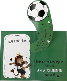 Jump Outs Musikkarte "Ein Champion hat Geburtstag"