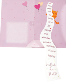 Jump Outs Musikkarte "Happy Birthday - Du bist …"