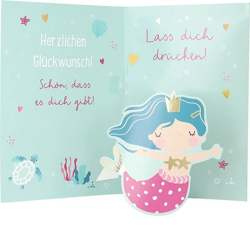 Jump Outs Musikkarte "Hurra Geburtstag" Innen
