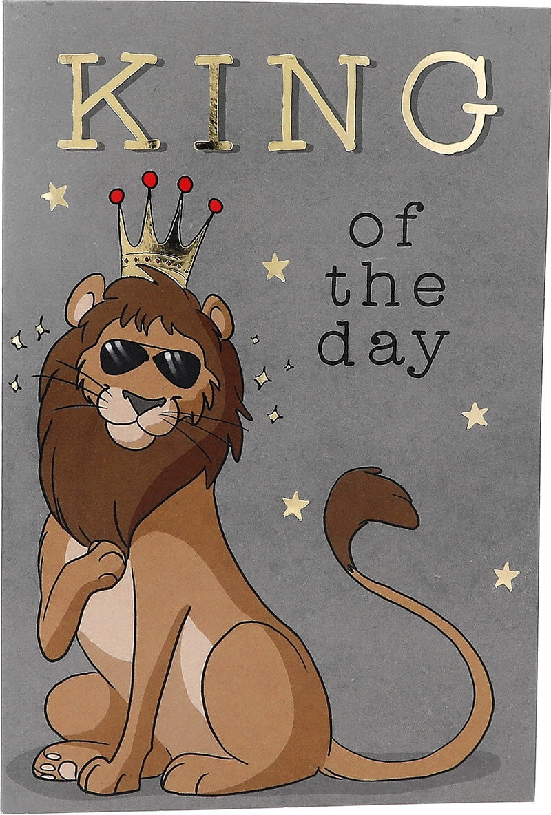 Jump Outs Musikkarte "King of the Day"