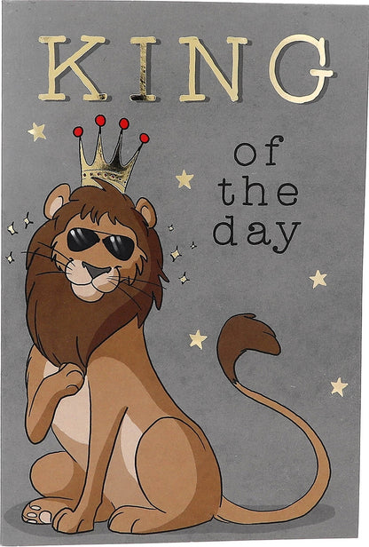 Jump Outs Musikkarte "King of the Day"